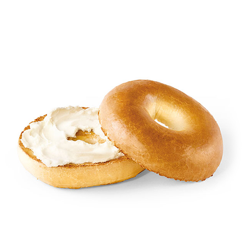 Bagel with cream cheese