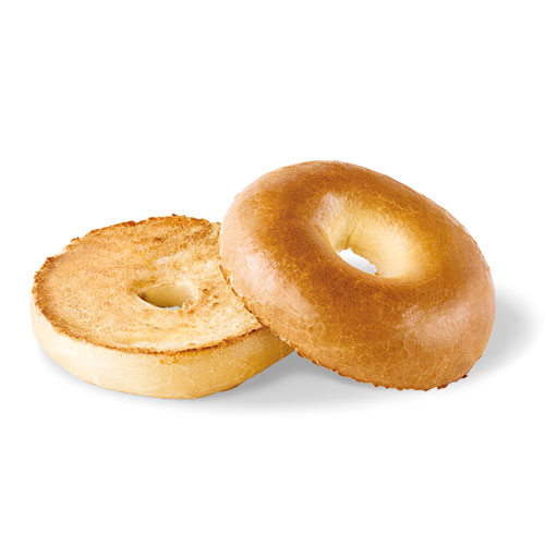 Plain Bagel with butter