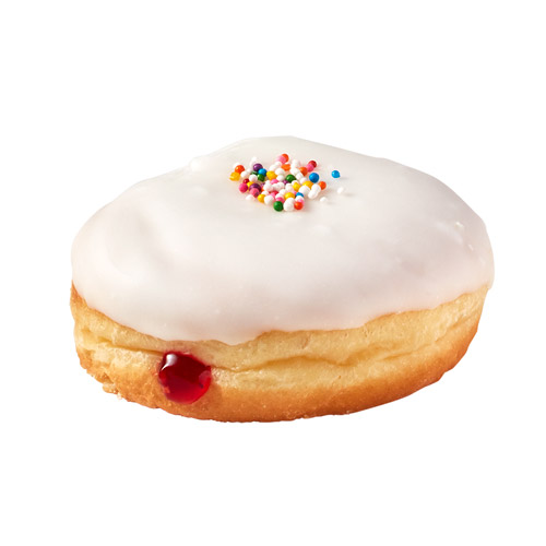 Strawberry Vanilla Donut