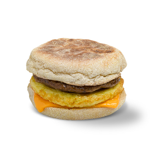 Veggie Sausage, Egg & Cheese Muffin