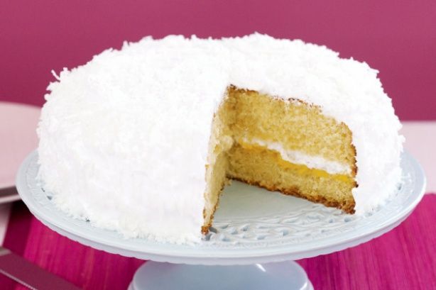 Lemon coconut cake