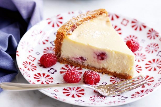 White chocolate and raspberry