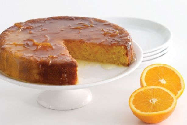 Flourless orange cake